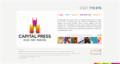 Desktop Screenshot of capitalpress.co.uk