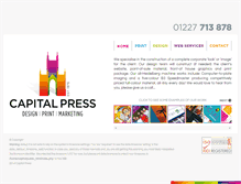Tablet Screenshot of capitalpress.co.uk